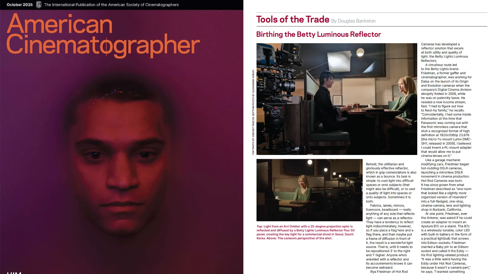 The Official ASC Magazine Covers the Betty Luminous Reflector System